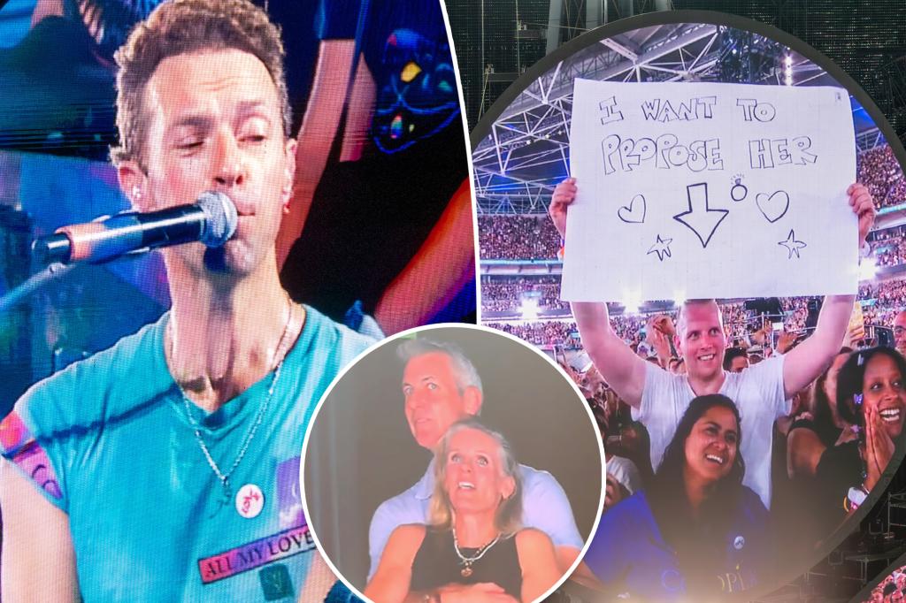 Chris Martin kiss cam