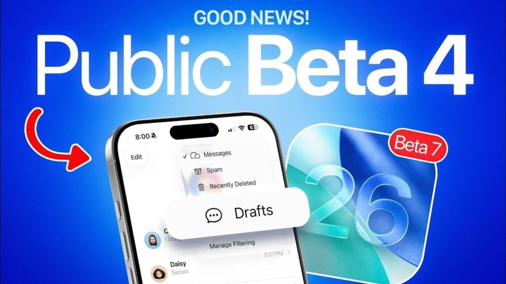 iOS 26 beta
