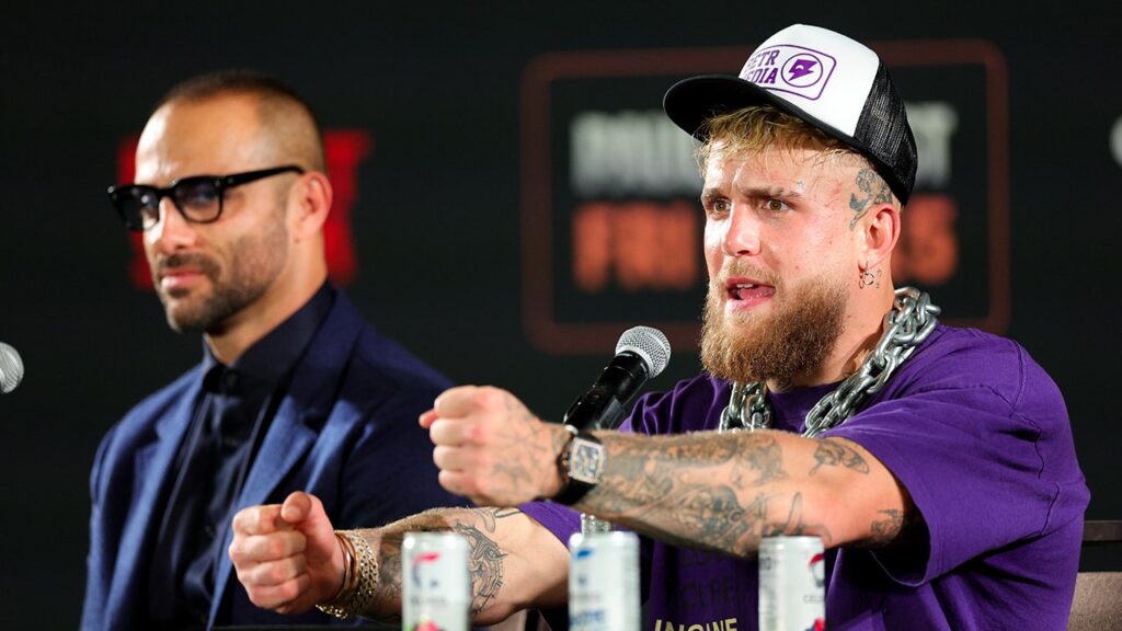 Jake Paul staged fight