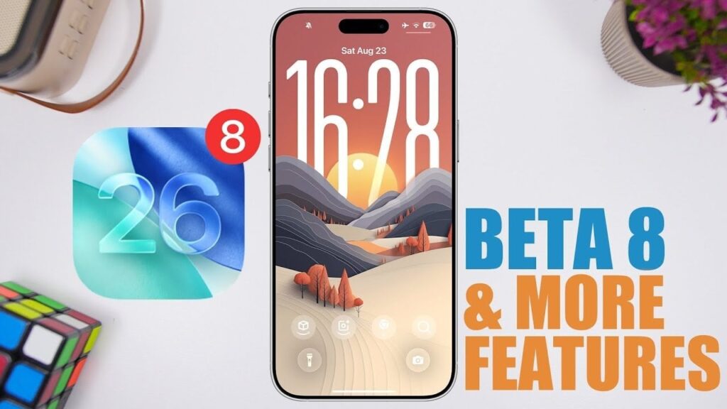 iOS 26 beta 8