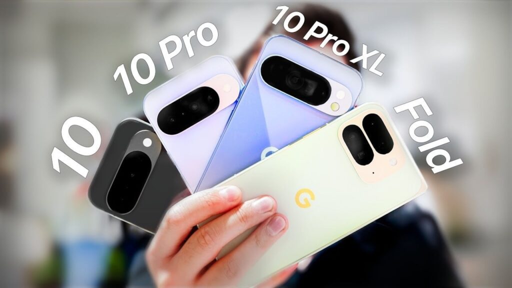 Google Pixel 10 comparison