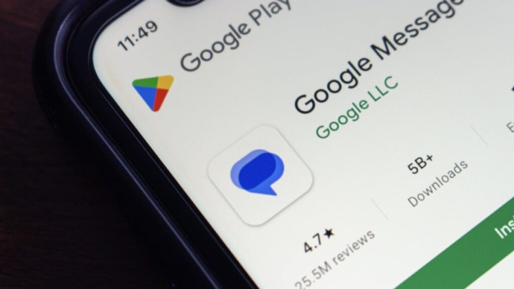 Google Messages verification