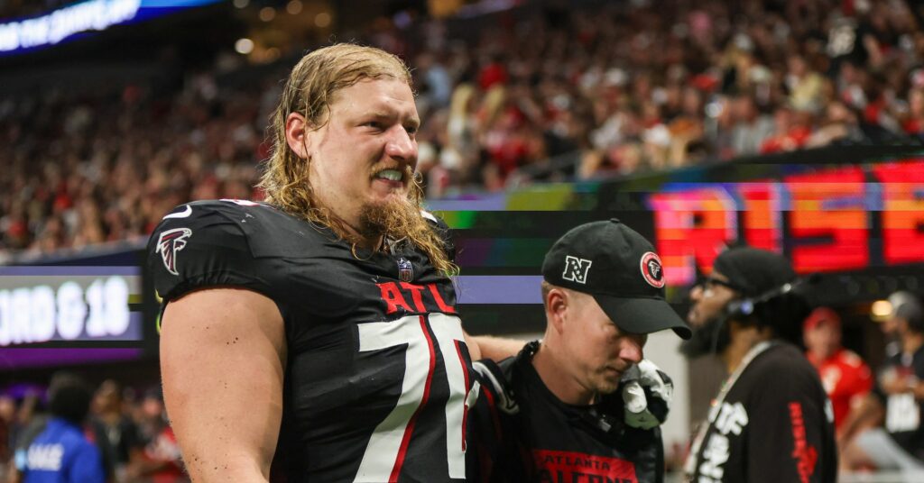 Kaleb McGary injury