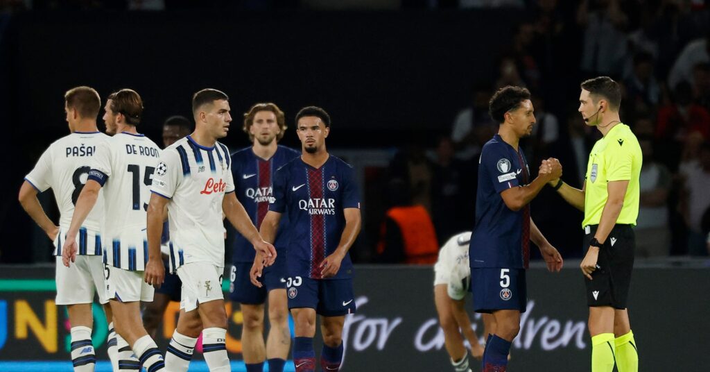 PSG Atalanta Champions League