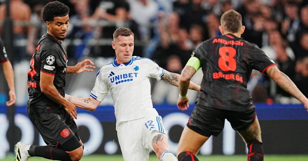 Leverkusen draw Copenhagen