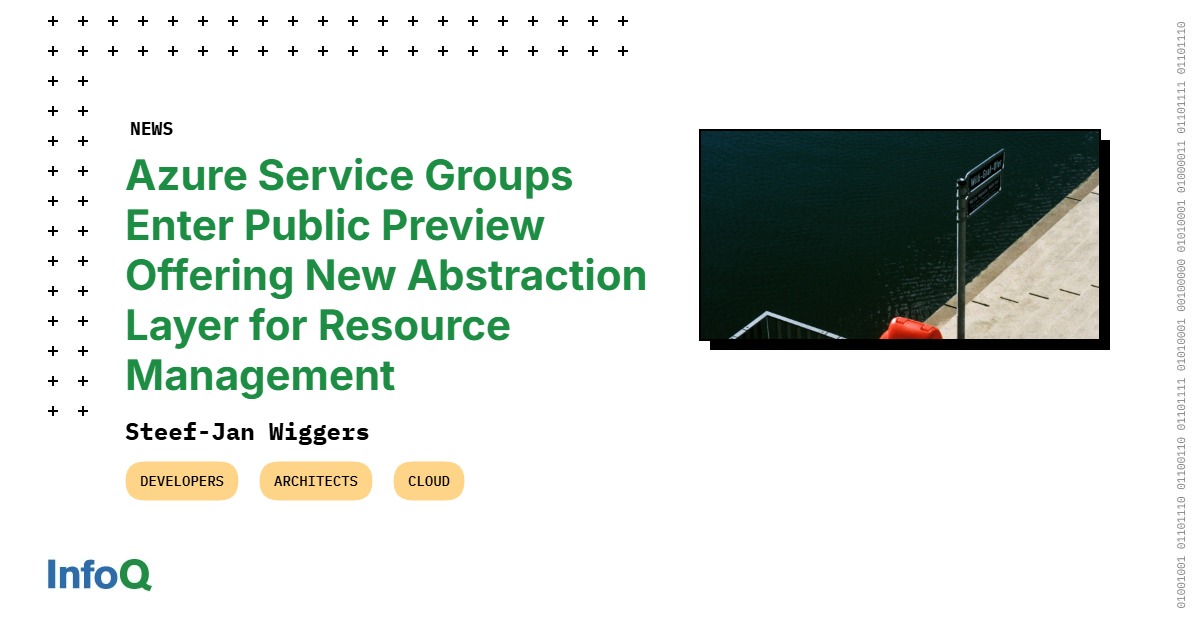 Image source: infoq.com - for informational purposes.