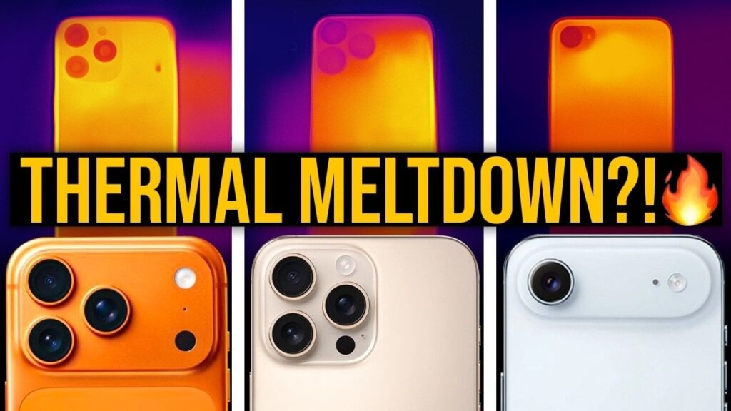 iPhone thermal comparison