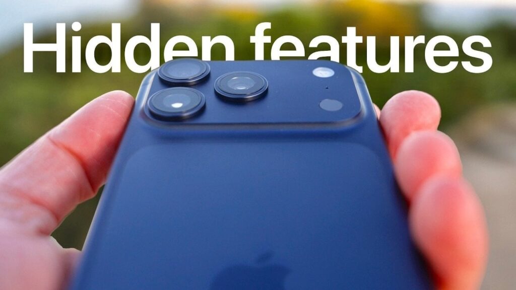iPhone 17 hidden features