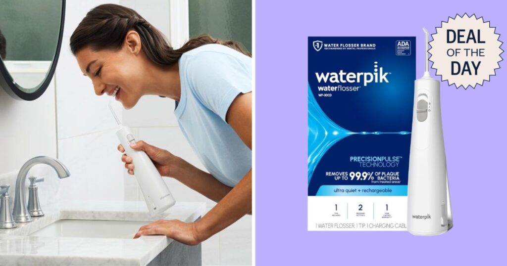 water flosser deal