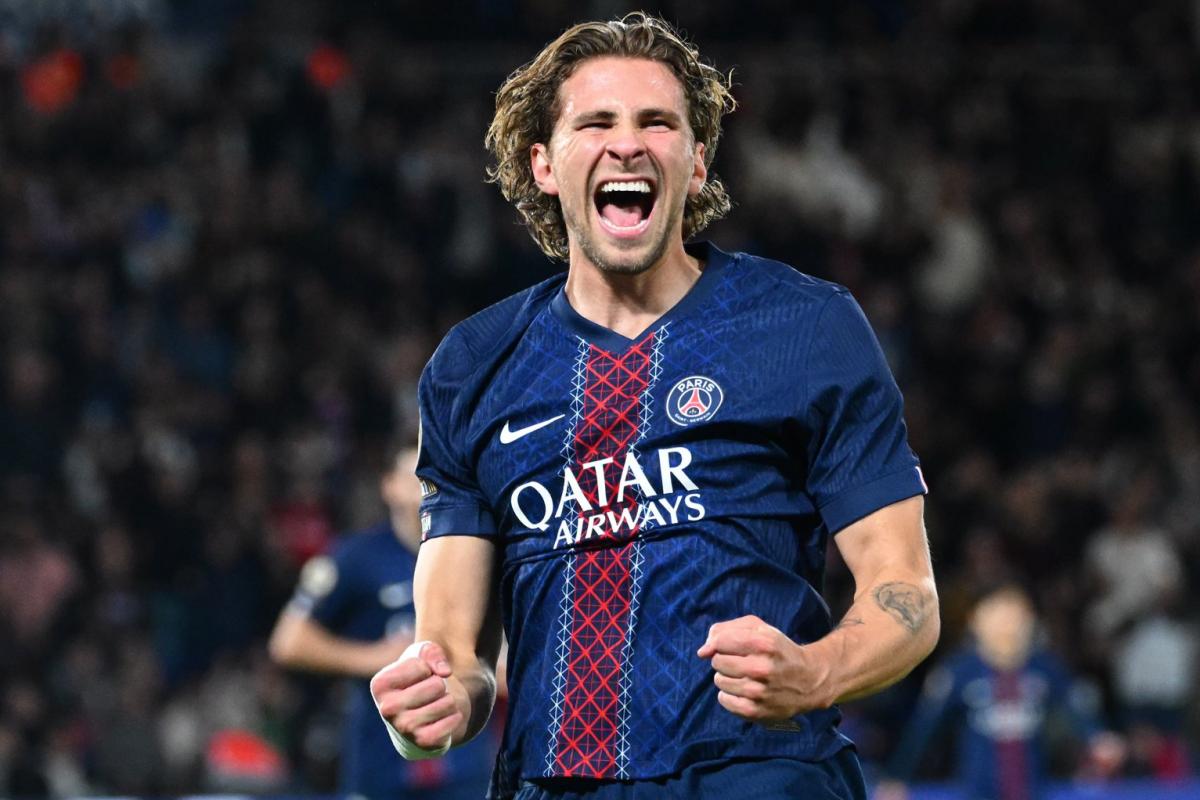 Illia Zabarnyi PSG goal