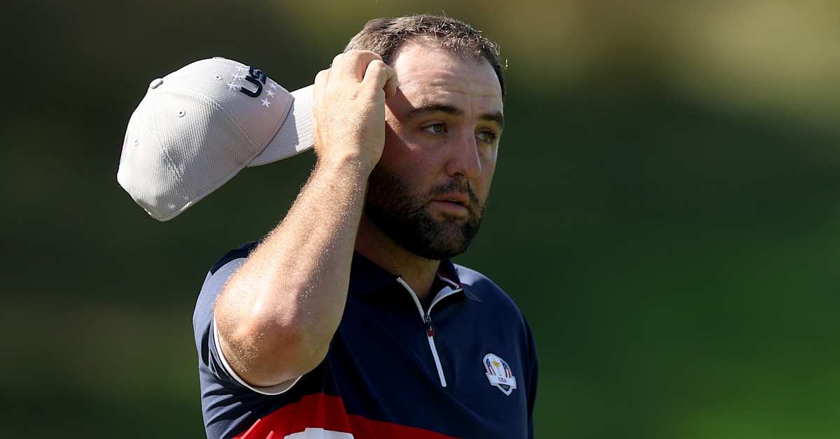 Scottie Scheffler Ryder Cup