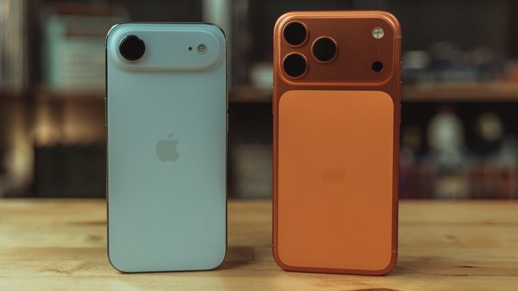 iPhone Air vs iPhone 17 Pro Max