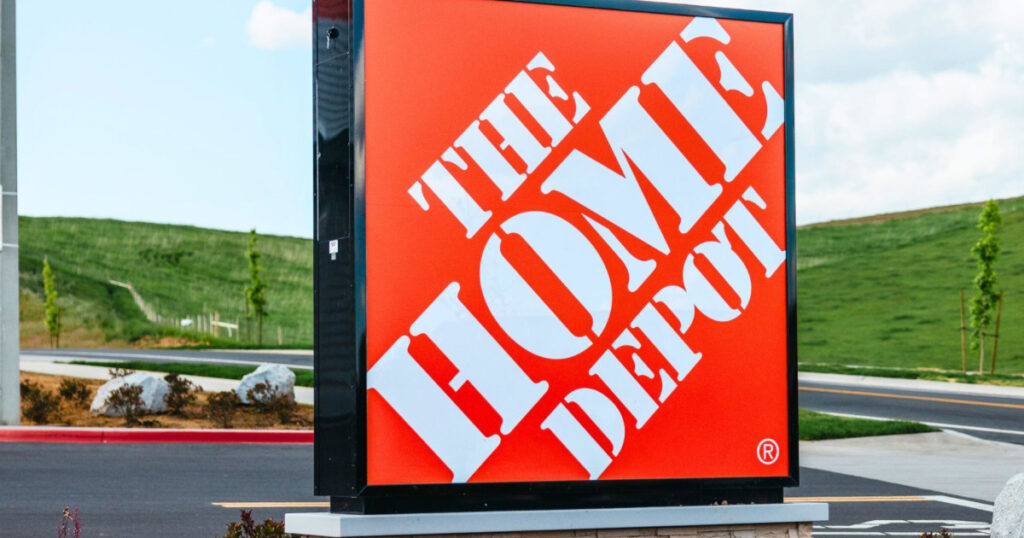 Home Depot fall decor sale