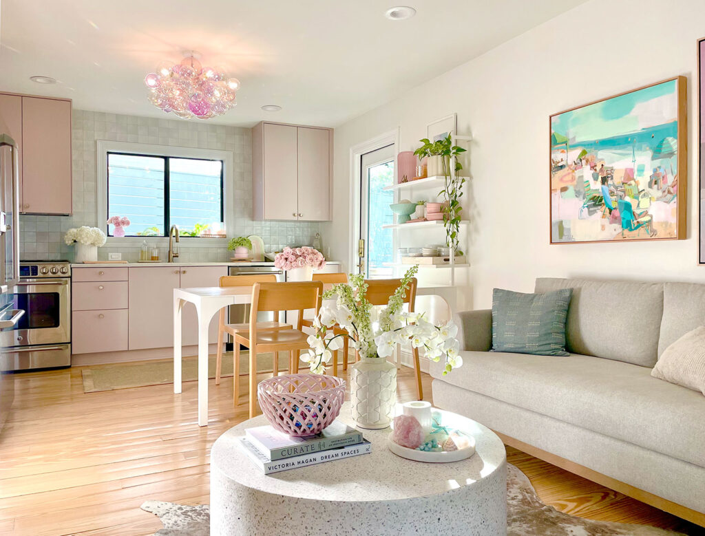 small kitchen living area