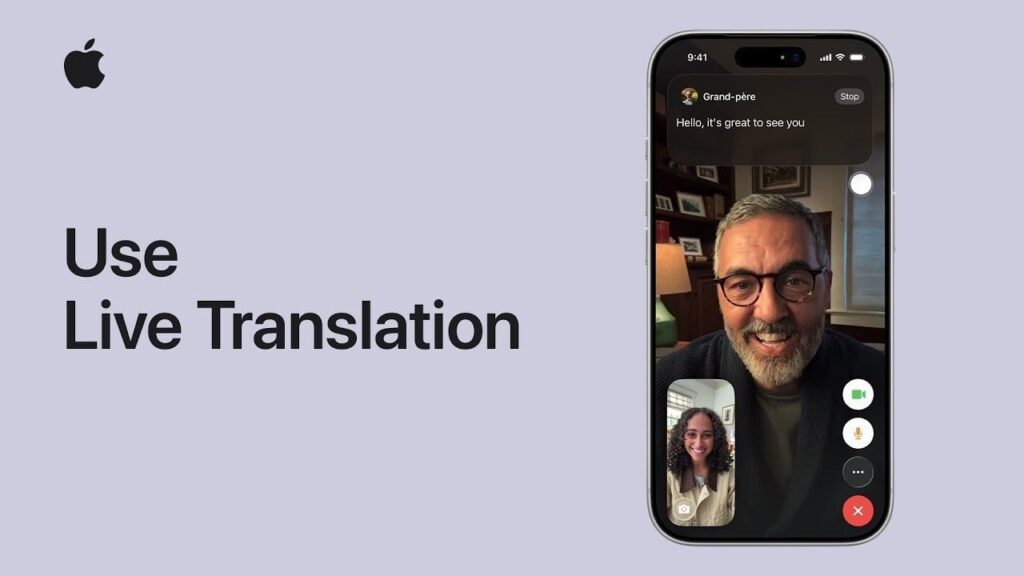 Live Translation iPhone