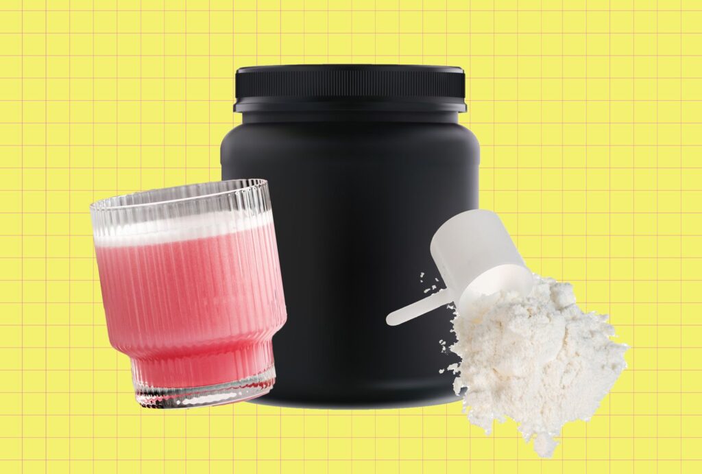 clear protein powder