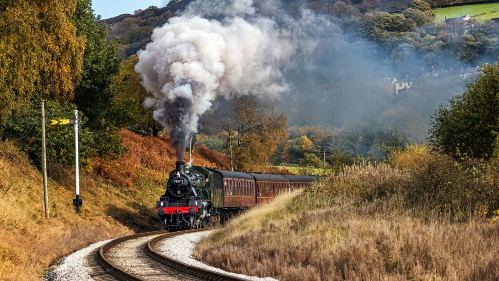 fall rail trips Europe
