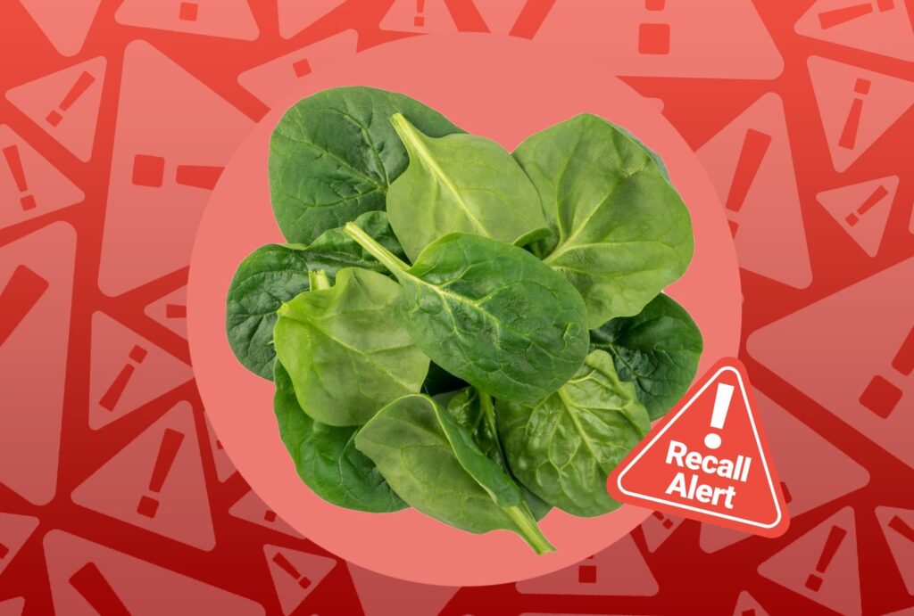 frozen spinach recall