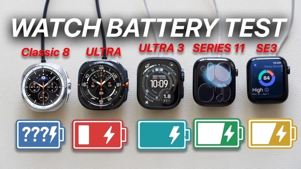 Apple Watch battery test