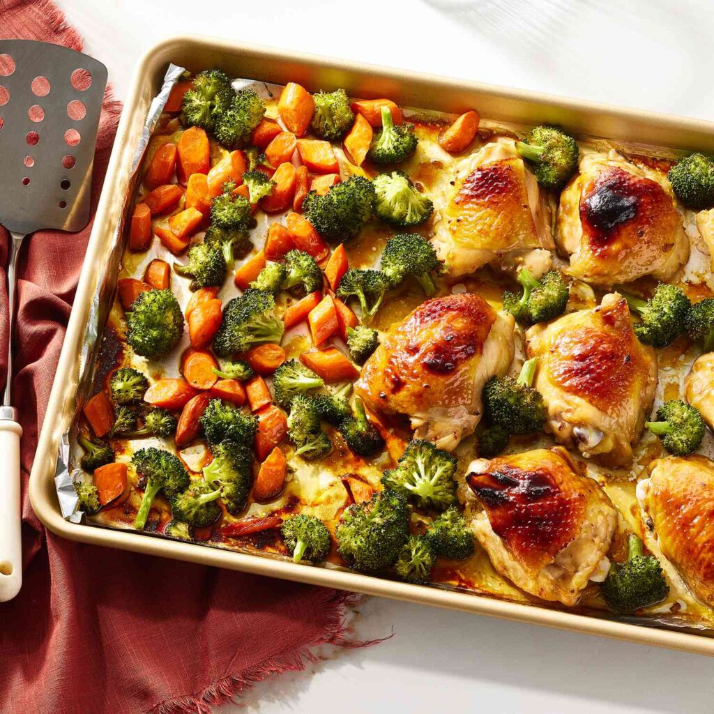 sheet pan fall dinners
