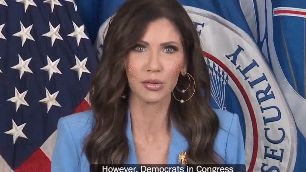 Kristi Noem shutdown