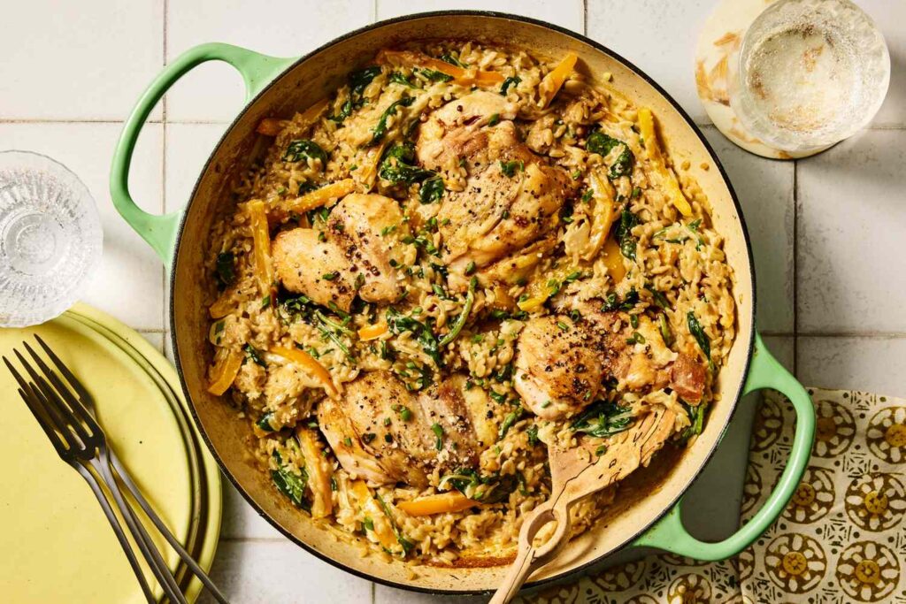 balsamic chicken orzo