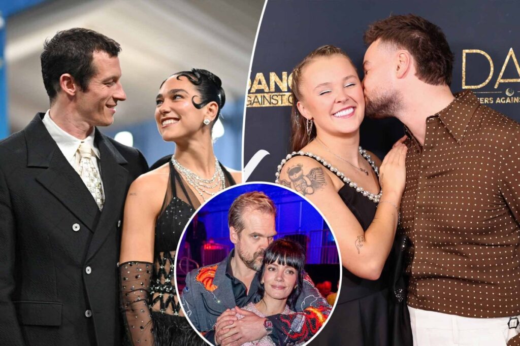 Dua Lipa Callum Turner meet-cute