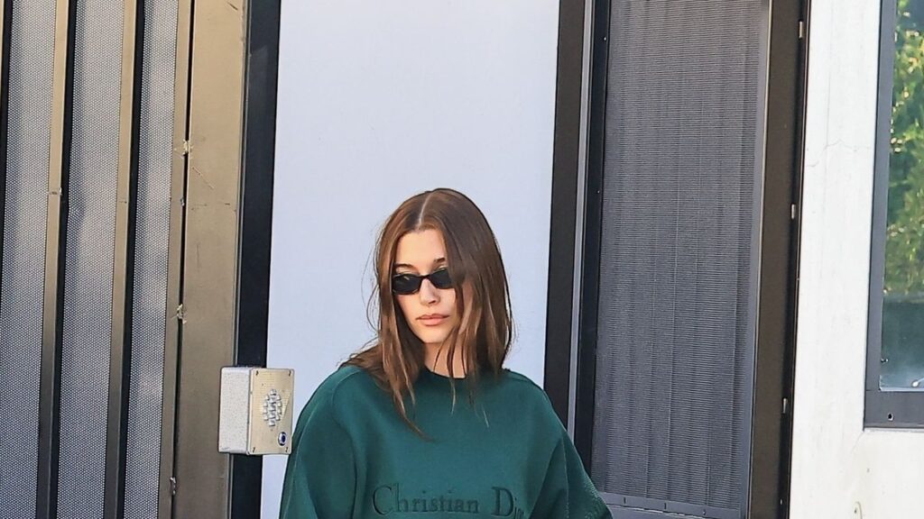 Hailey Bieber sweater