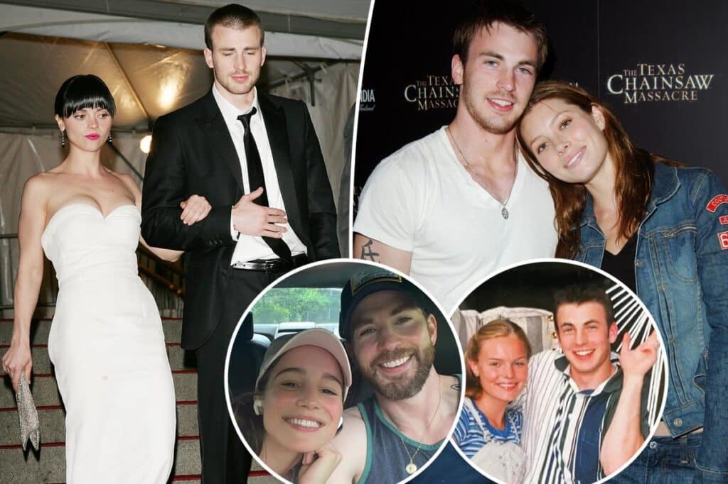 Chris Evans dating history