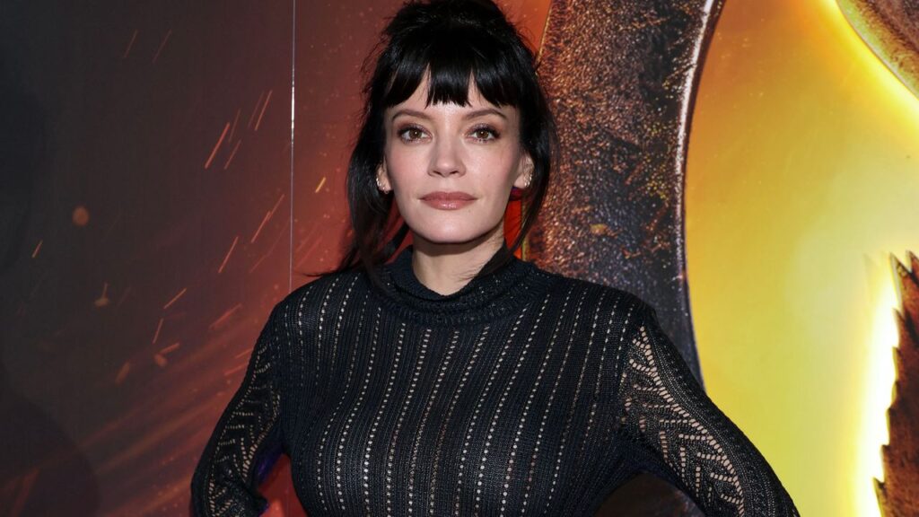 Lily Allen revenge dress