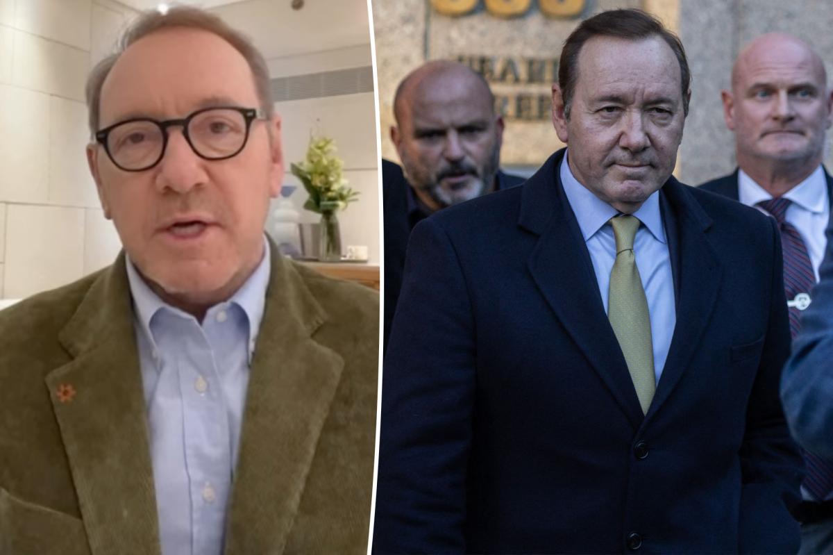 Kevin Spacey homeless