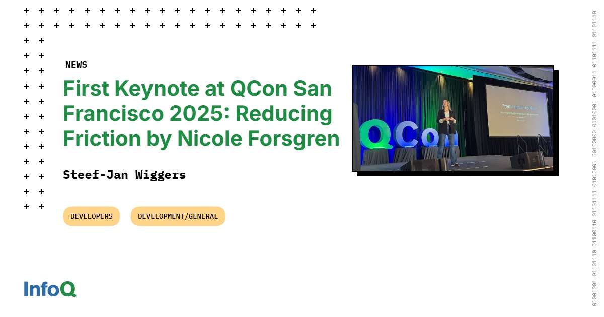 Image source: infoq.com - for informational purposes.