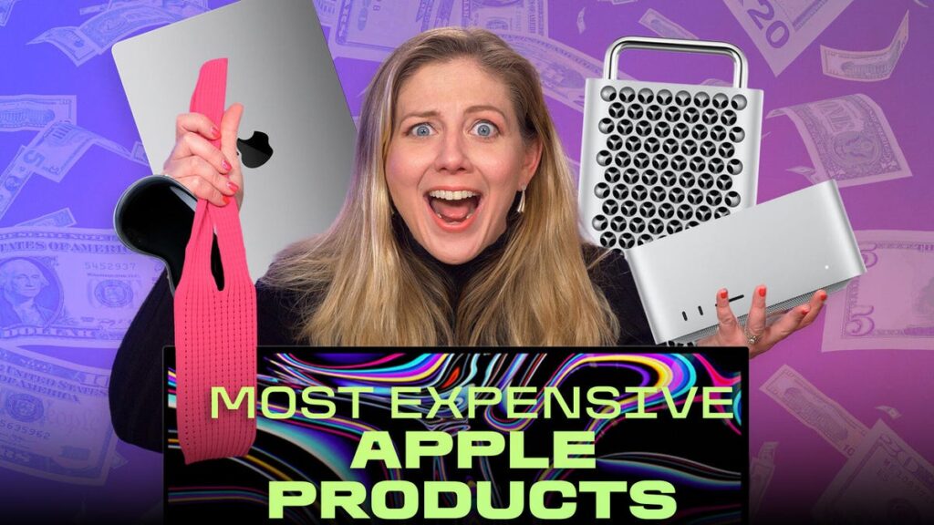 expensive Apple products