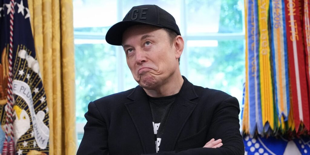 Tesla sales decline