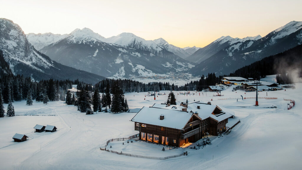ski lodges Alps
