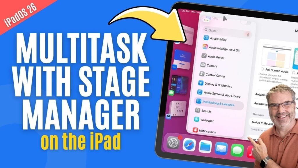 iPad Stage Manager
