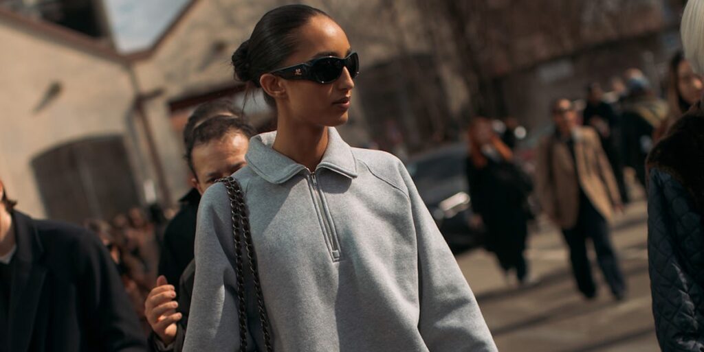 quarter zip sweatshirt