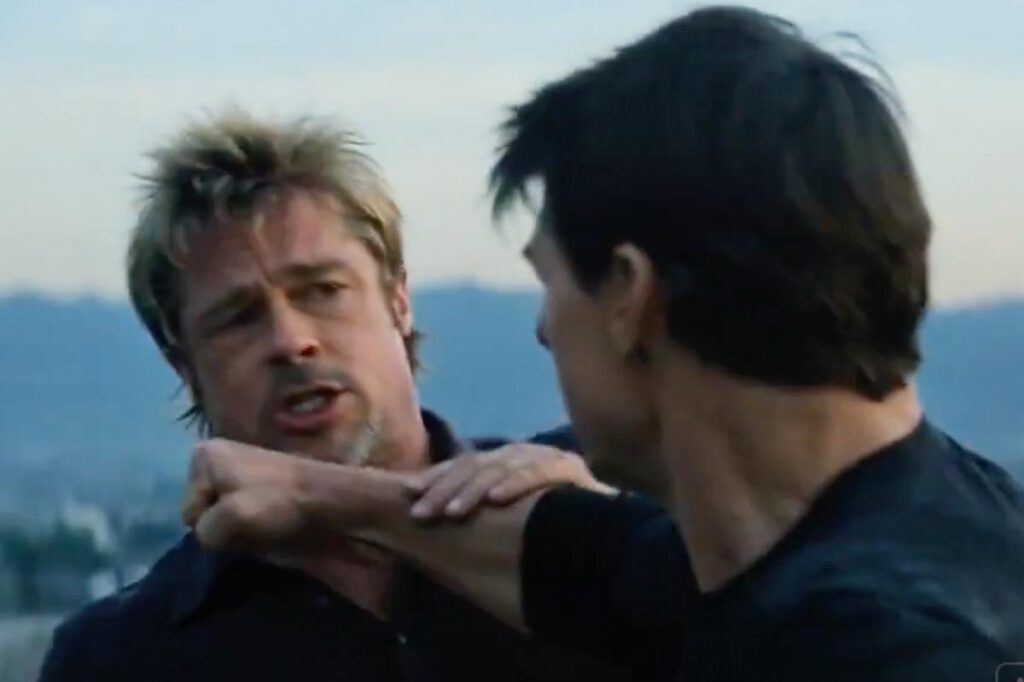 Brad Pitt Tom Cruise fight