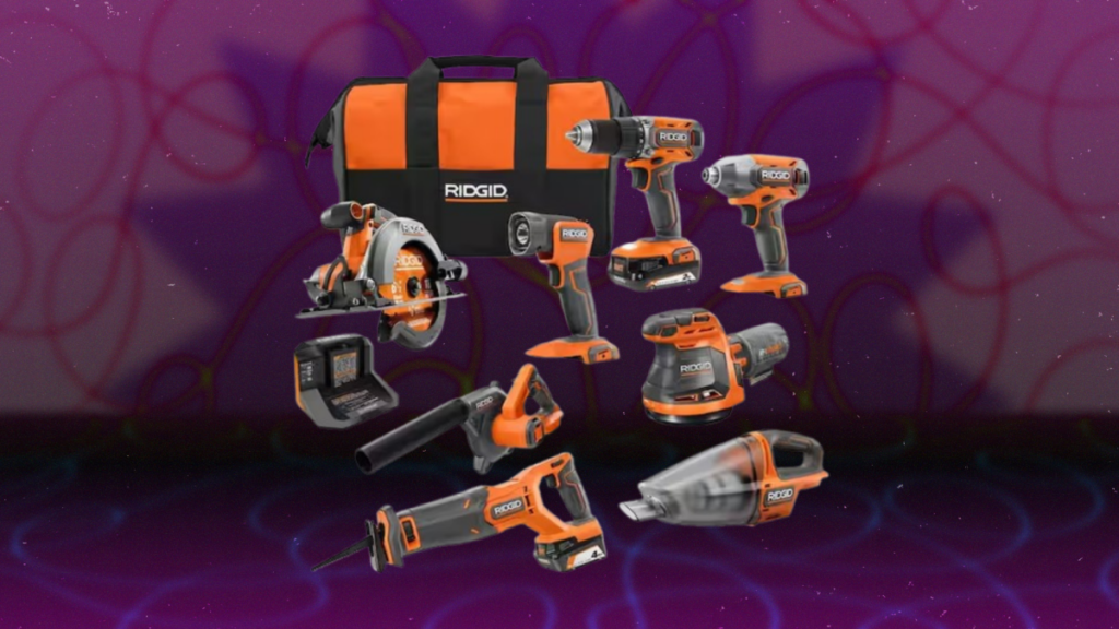 Ridgid tool set