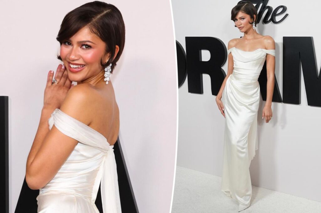 Zendaya bridal gown