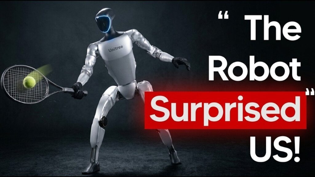 humanoid robot tennis