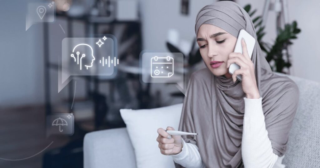 AI healthcare contact centres