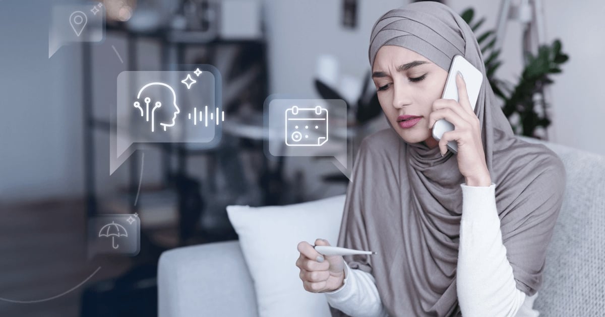 AI healthcare contact centres