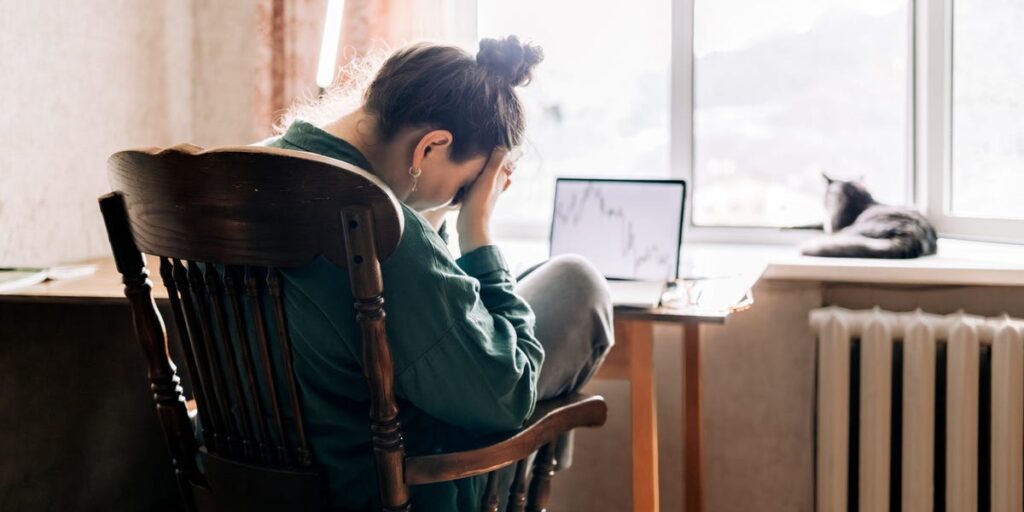 most stressed states