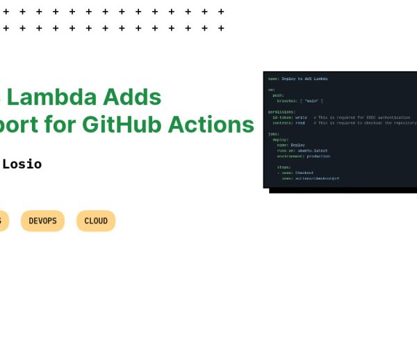 AWS Lambda GitHub Actions
