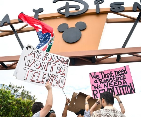 Disney Jimmy Kimmel protests