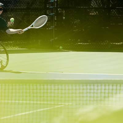 adaptive tennis program