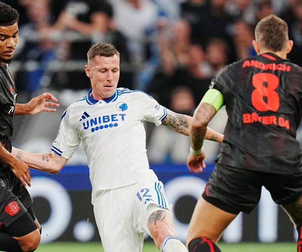 Leverkusen draw Copenhagen