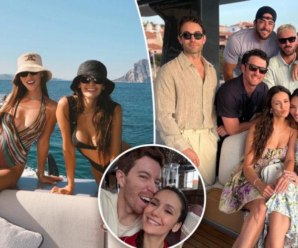 Nina Dobrev yacht vacation