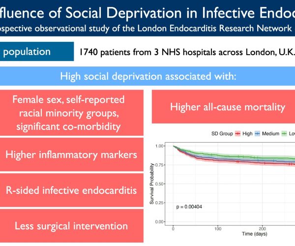social deprivation infective endocarditis